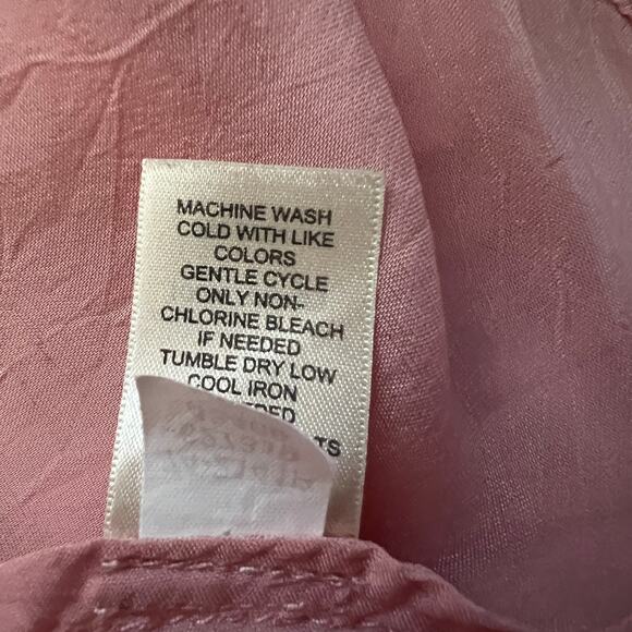 J. Jill Womens Babydoll Top Petite M Puff Sleeve Fairy Cottagecore Boho Chic - Picture 10 of 12